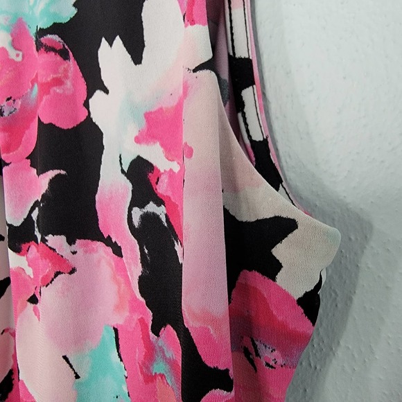 M Black Label by Evan Picone Floral blouse CC - Picture 3 of 10